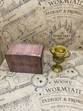 Destroyed  Helga Hufflepuff Cup Horcrux , The Wizarding Trunk. Harry Potter rare