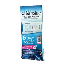 Clear blue Early Detection Pregnancy Test 2 Count Exp. 7/28