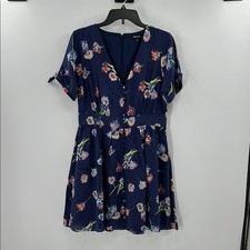 Madewell Silk Button Front Tie Sleeve Retro Dress - Flutter By Floral - 6