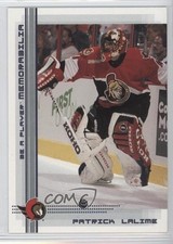 2000-01 ITG Be A Player Memorabilia Patrick Lalime #273 0a4