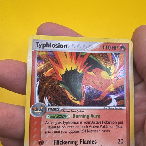 2006 Pokemon, Nintendo Promos, #034 Typhlosion, Holo Black Star Promo - Foto 2 di 17