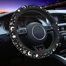 Moon And Star Steering Wheel Cover Car Accessories Cute For Women Girls Girly Un