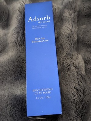 Adsorb Beauty Skin Age Balancing Care Brightening CLAY Mask 100g / 3.5oz