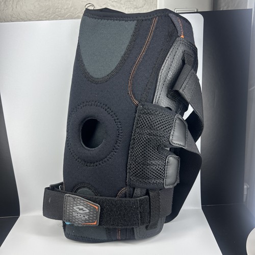 Soporte de rodilla Shock Doctor 875 Ultra con bisagras bilaterales talla mediana NUEVO - Imagen 3 de 4