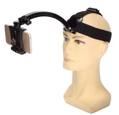 Phone Head Mount Smartphone Strap for Vlog Recording Mobile Phone Holder Outdoor