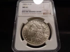 1896-O MS61 Morgan Silver Dollar NGC Certified - White/Fantastic for Grade