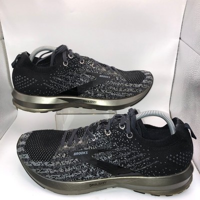 Brooks Levitate 3 Mens Running Shoes Black Grey DNA AMP 