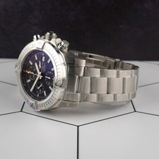 Breitling Avenger Chronograph 45mm Black Dial Steel Mens Watch A13317 3