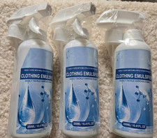 3 New Clothing Emulsifier Stain Remover Spray...