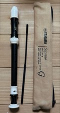 Yamaha Soprano Recorder Cleaning Rod Case Used Musical Instrument Accessories OO