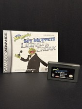 Spy Muppets License to Croak Game Boy Advance GBA Original Game Tested