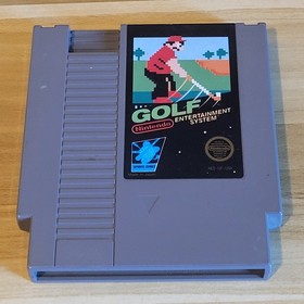 1985 Nintendo NES Golf Cartridge Only Tested & Works