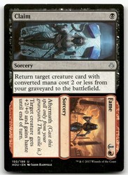 Claim // Fame #150 Hour of Devastation MTG Uncommon