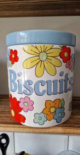 Retro Floral Cath Kidston Keramik Keksfass