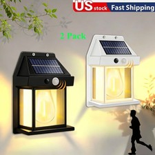 Solar Wall Lights Garden Yard Walkway Outdoor...
