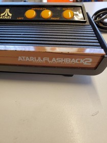 Atari Flashback 2 Classic Game Console W/ 40 BUILT IN GAMES - NO POWER CABLE