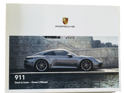 2020 Porsche 911 Carrera Owner's Manual Set w/Cover - Picture 3 of 5