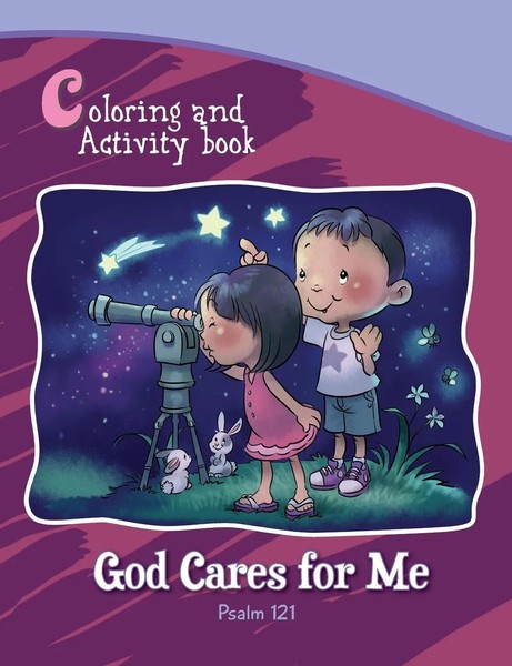 Psalm 121 Coloring And Activity Book God Cares For Me Agnes De Bezenac (U. A.)-image