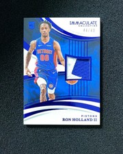 2024-25 Panini Immaculate Ron Holland Ⅱ #144 Patch Blue 44/49 RC Rookie IK24
