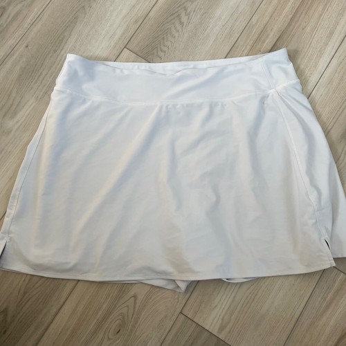 Old Navy Active White Extra High Rise PowerSoft Skort XL Atlético Tenis Golf - Imagen 1 de 4