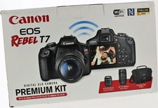 Canon EOS Rebel T7 Premium Kit