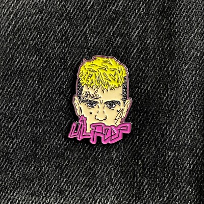 Lil Peep - Cry Baby  - Head - Enamel Pin