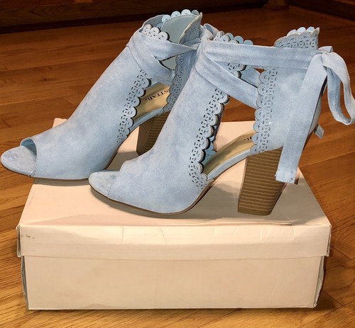 Scalloped Open Toe Bootie | eBay