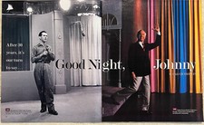 1992 Life Magazine Johnny Carson Good Night 2-Page Vtg Print Ad