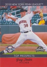 2018 New York Penn League Top Prospects NYPL Gray Fenter RC Rookie Orioles
