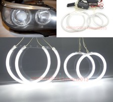 Ccfl Halo Ring For Bmw E60 E61 M5 03-07 Projector Headlight Angel Eye Drl Lamp
