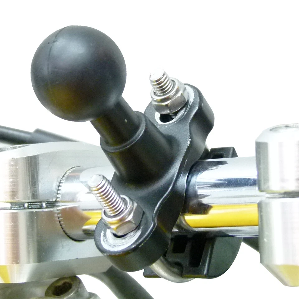 Strong Metal U-Bolt Motorcycle Bike Handlebar Mount for Samsung Galaxy Note 9 - Image 2 of 3