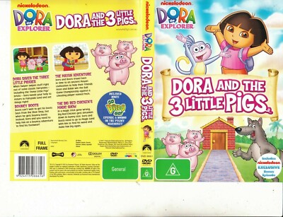 Dora The Explorer-Dora And The Little Pigs-[4 Episodes