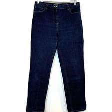 Ann Taylor Jeans Dark Wash Mid-Rise Straight Leg Women's Jeans Size 10