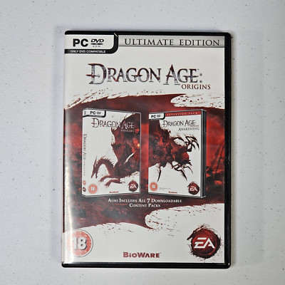 Dragon Age: Origins PC DVD Game Ultimate Edition Awakening UK Edition