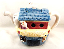 Noah's Ark ceramic Tea Pot