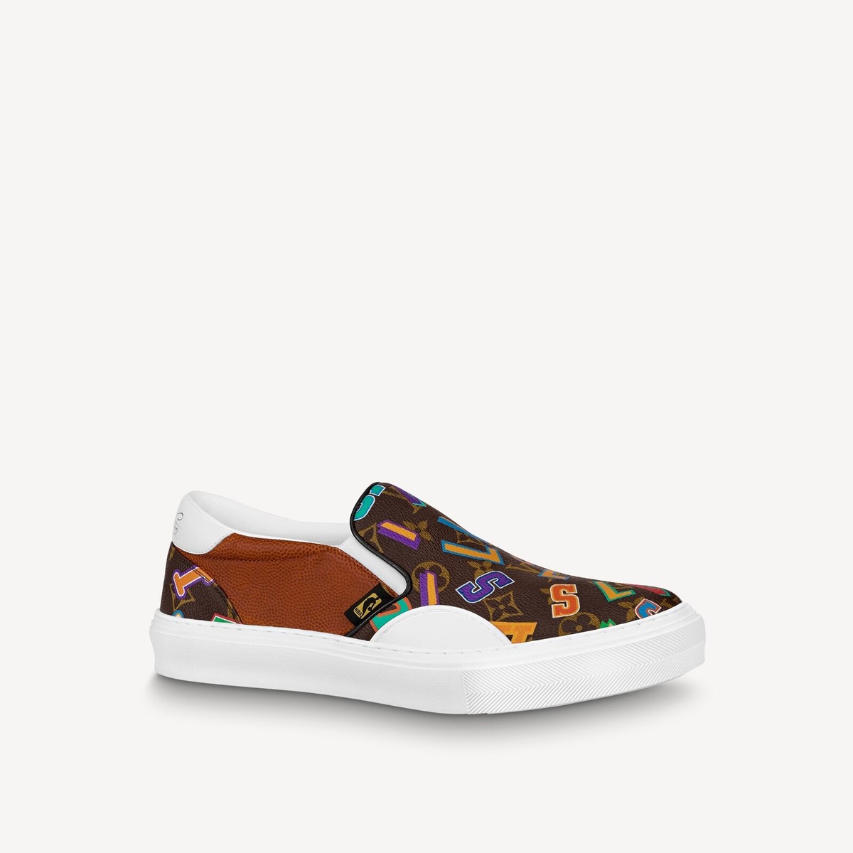 Authentic Louis Vuitton X NBA Men's Ollie Slip on SNEAKERS 7 Authentic Louis Vuitton X NBA Men's Ollie Slip on SNEAKERS 7