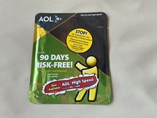 AOL America Online CD - SEALED - 90 Days Risk-Free software - rare