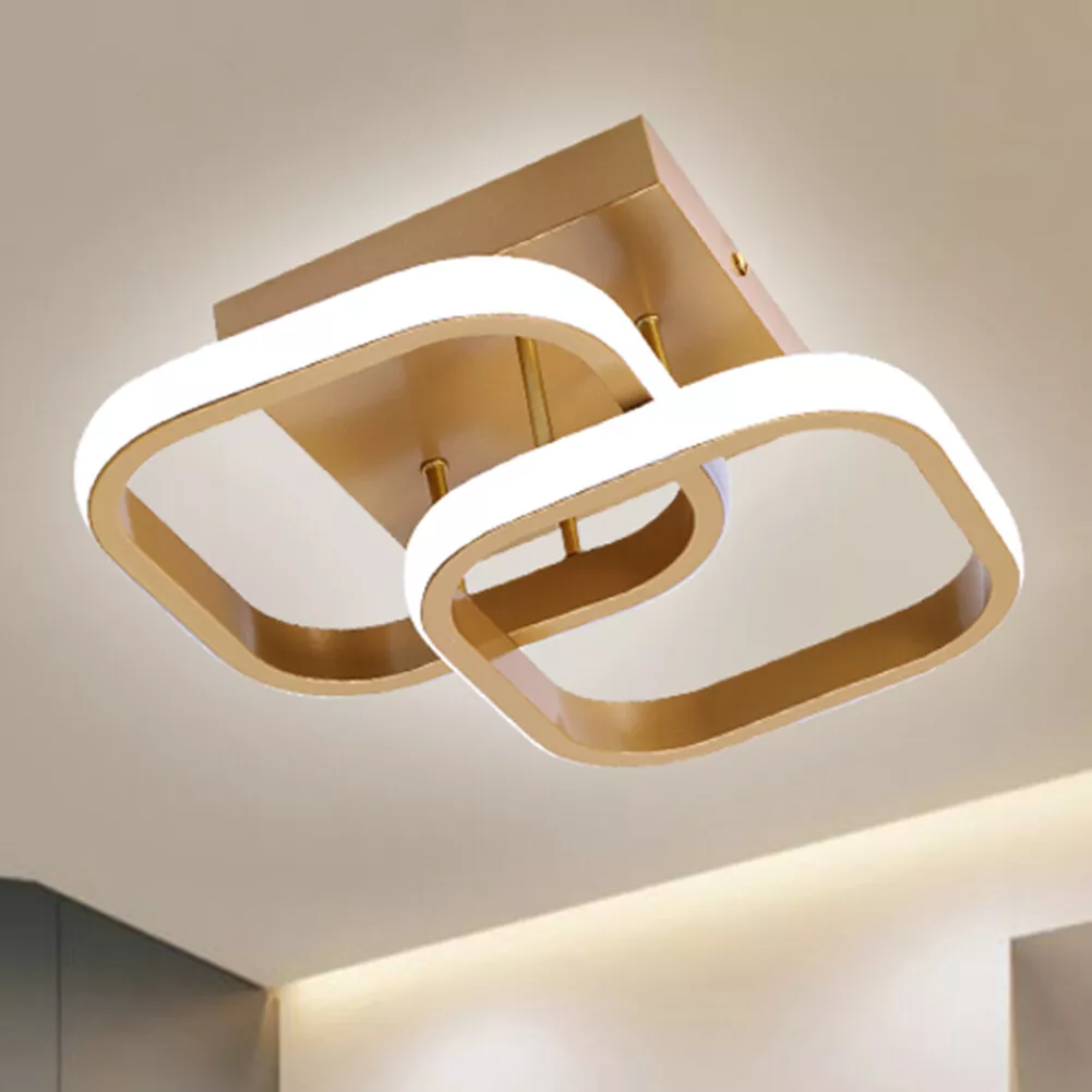 Modern Metal LED Panel Light Ceiling Lamp Bedside Wall Lamp