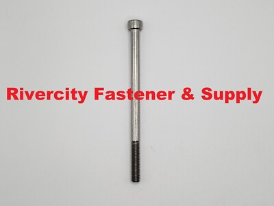 #ad M6 1.0x100 Stainless Socket Allen Head Bolts M6x1.0x100 Screws 6mm 1.0 100mm $270.99