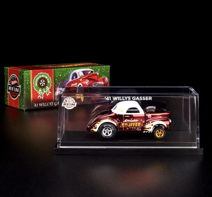 ホットウィール　レッドラインクラブ・セレクションズ - 41 ウィリス・ガッサー Hot Wheels Red Line Club RLC Exclusive '41 Willys Gasser Holiday