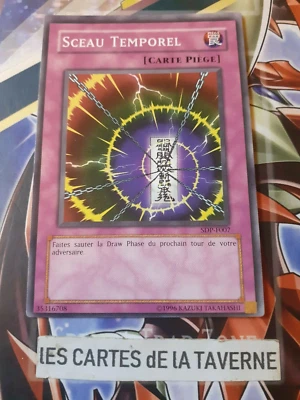 Carte YU GI-OH! Sceau temporel (time seal) : SDP - VF/Commune état very good - Photo 1/2