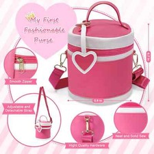 Play Purse Toys for Little Girls, Toddler Purse with Accessories, Princess Prete