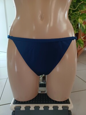 Bas De Maillot De Bain Lise Charmel Taille 44 – Ligne 02 Satin Encre, Neuf Avec étiquettes