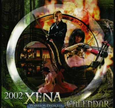 Xena Warrior Princess Twelve Month 2002 Calendar by Creation Ent. 090121WEECAL