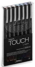 TOUCH Liner 0,1mm zestaw 7 różnych kolorów