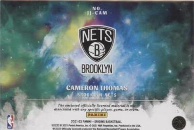 2021-22 Panini Origins - Cameron Thomas #JJ-CAM for sale | eBay