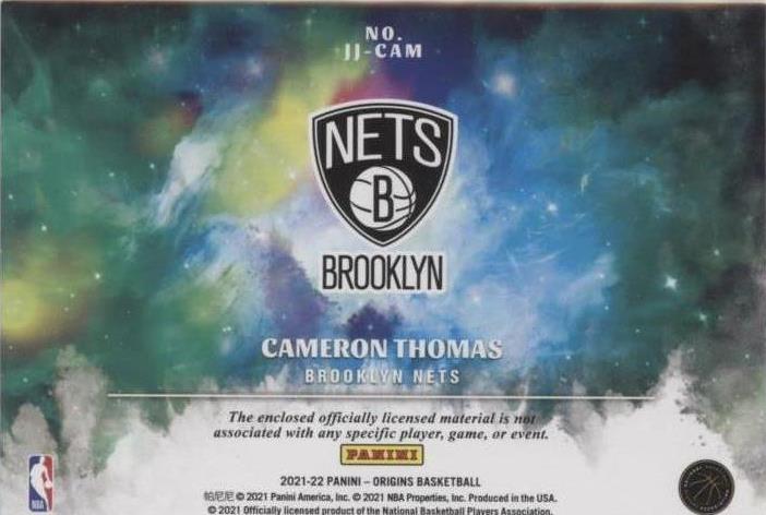 2021-22 Panini Origins - Cameron Thomas #JJ-CAM for sale | eBay