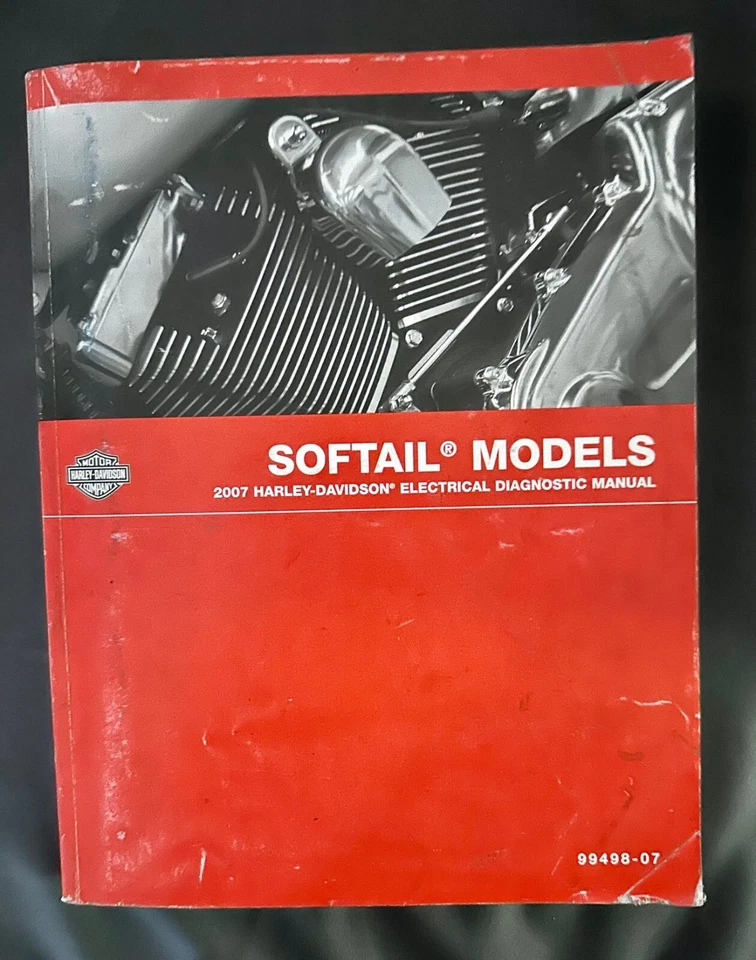 Manual de diagnóstico eléctrico Harley-Davidson Softail Models Foto 2 de 4