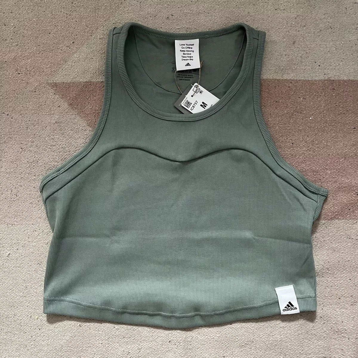 Adidas high shop neck tank