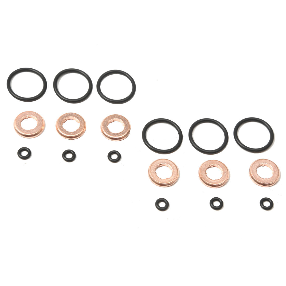 6x Injector Nozzle Seal Rings Kit For Audi VW Touareg 3.0 V6 TDI CJGD CRCA  | Fuel Injector | 1 Year